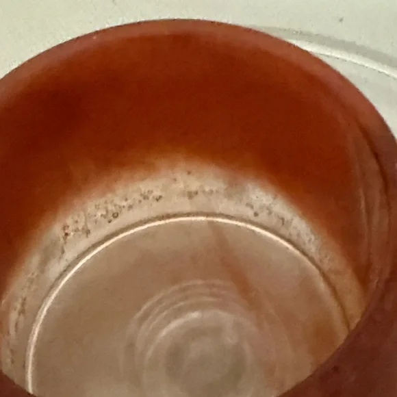 Bronze-red Resin Mushroom Jar - Picture 4 of 5